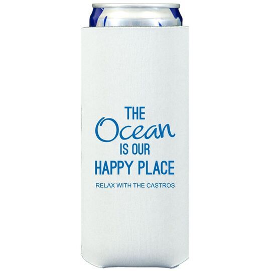 The Ocean is Our Happy Place Collapsible Slim Huggers